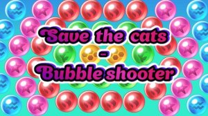 Feline Bubble Rescue Puzzle