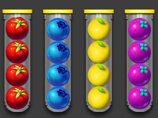 Colorful Fruit Arrangement Puzzle