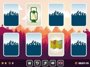 Nature Pair Recall Puzzle