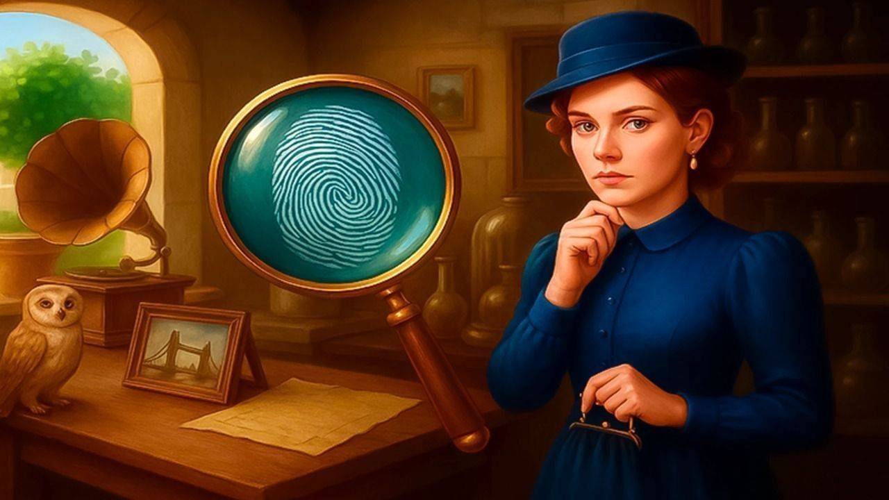 Victorian Mystery: Hidden Clues Puzzle