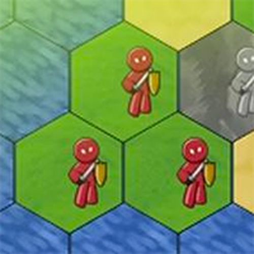 Polygon Grid Tactical Conquest