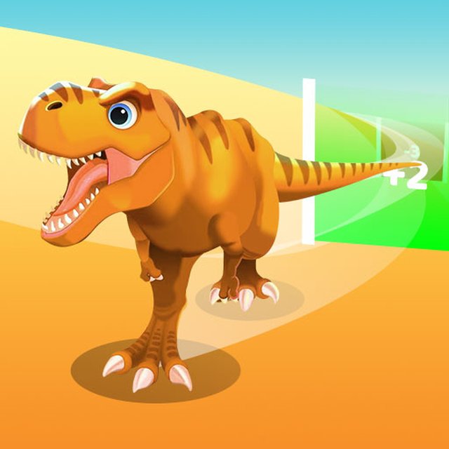 Dino Merge Dash 3D