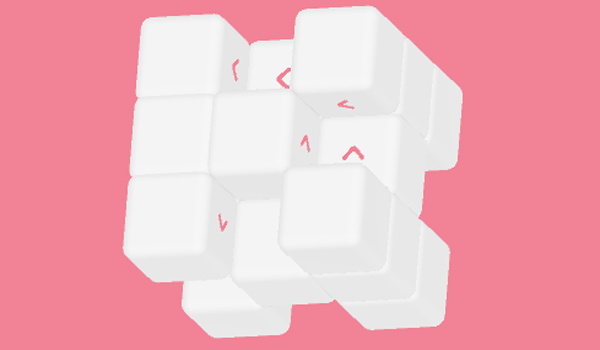 Naboki Cube Clear Puzzle